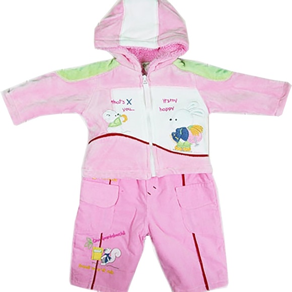 BRAND NEW! Two Piece Set for Baby with Bunny - Picture 1 of 6